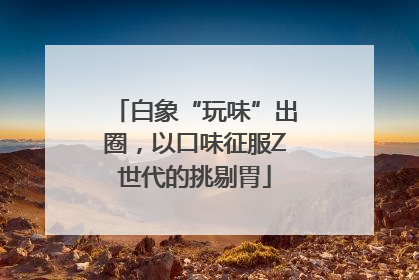 白象“玩味”出圈，以口味征服Z世代的挑剔胃