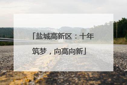 盐城高新区：十年筑梦，向高向新