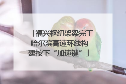 福兴枢纽架梁完工 哈尔滨高速环线构建按下“加速键”