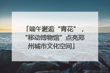 端午邂逅“青花”，“移动博物馆”点亮郑州城市文化空间
