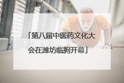 第八届中医药文化大会在潍坊临朐开幕