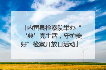 内黄县检察院举办“‘典’亮生活，守护美好”检察开放日活动