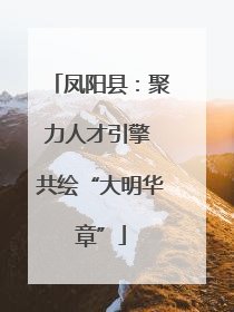 凤阳县：聚力人才引擎 共绘“大明华章”