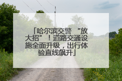 哈尔滨交警 “放大招”！道路交通设施全面升级，出行体验直线飙升