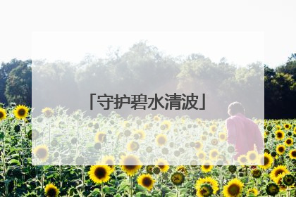 守护碧水清波