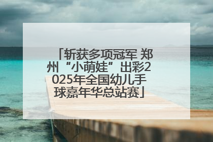 斩获多项冠军 郑州“小萌娃”出彩2025年全国幼儿手球嘉年华总站赛