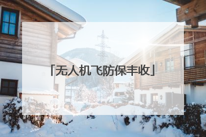 无人机飞防保丰收