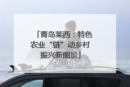 青岛莱西：特色农业“链”动乡村振兴新图景