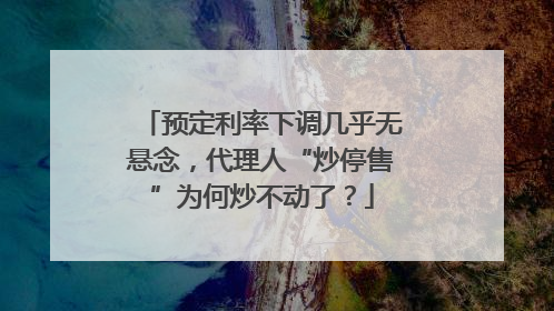 预定利率下调几乎无悬念，代理人“炒停售”为何炒不动了？