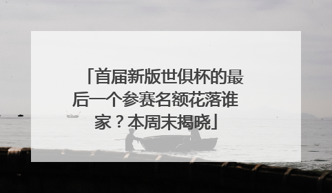 首届新版世俱杯的最后一个参赛名额花落谁家？本周末揭晓