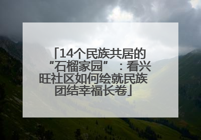 14个民族共居的“石榴家园”：看兴旺社区如何绘就民族团结幸福长卷